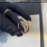 Cartier Juste Un Clou ring, part diamonds