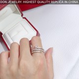 Cartier Juste Un Clou ring, full diamonds