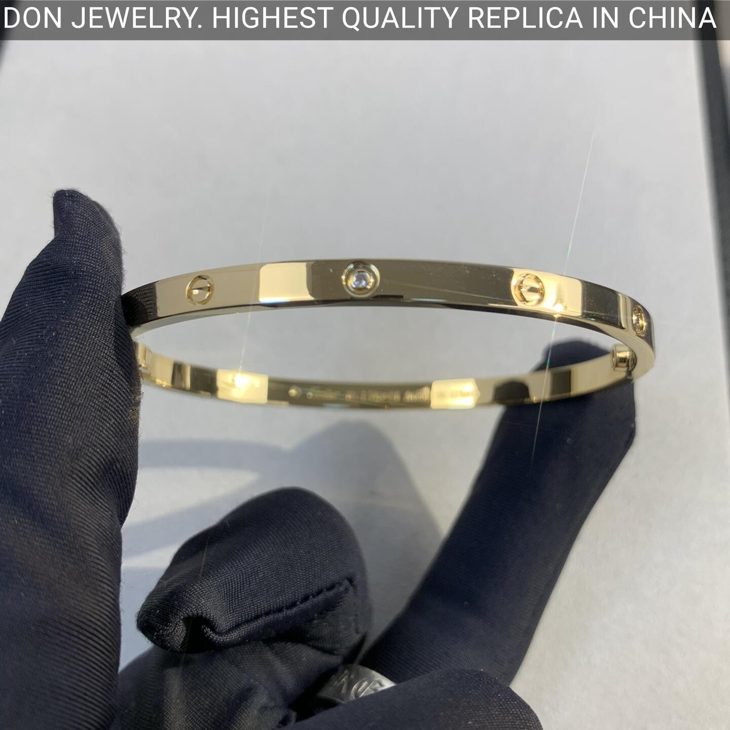 Cartier Love bracelet, small model, 6 diamonds