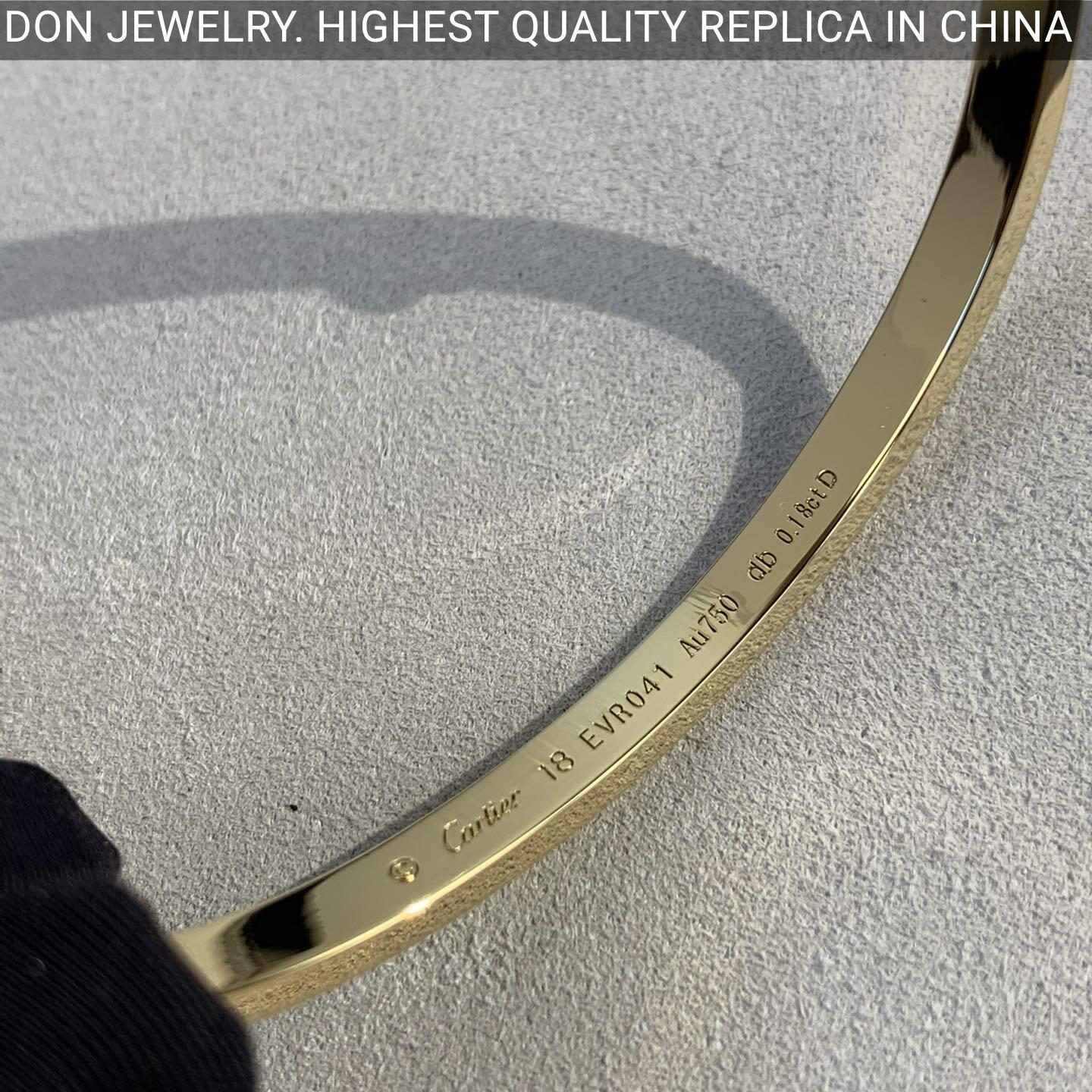 Cartier Love bracelet, small model, 6 diamonds