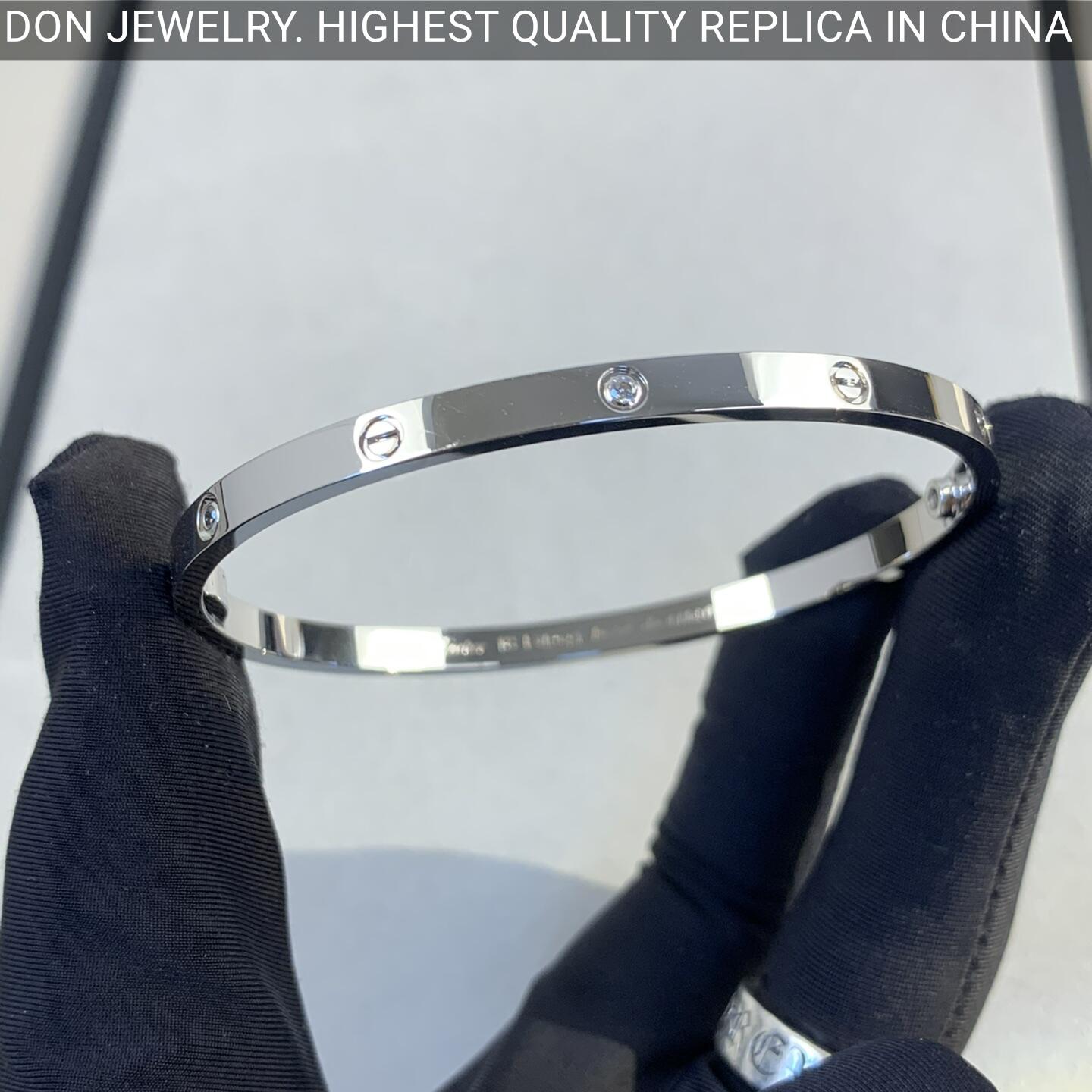 Cartier Love bracelet, small model, 6 diamonds