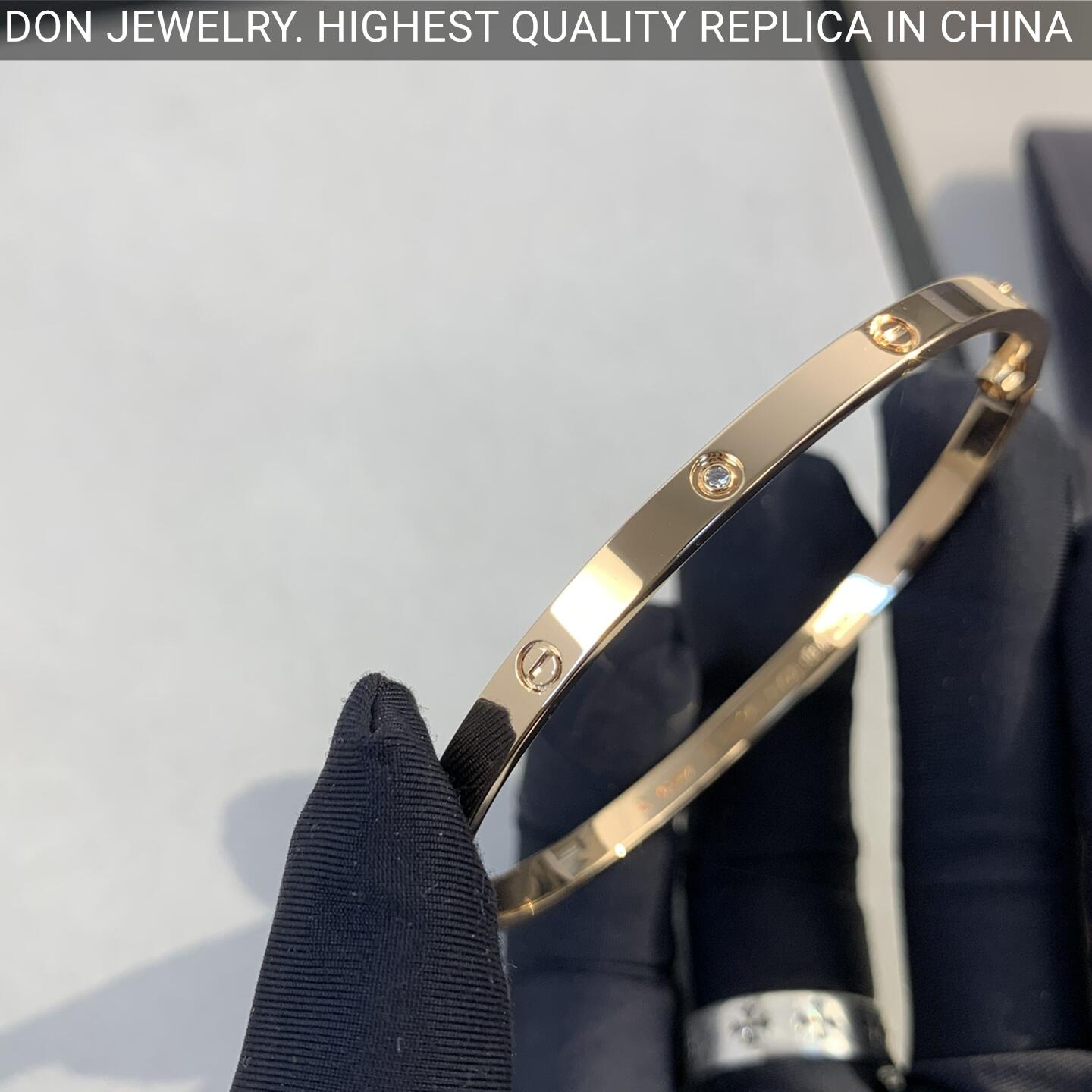 Cartier Love bracelet, small model, 6 diamonds