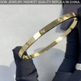 Cartier Love bracelet, small model, 10 diamonds