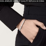 Cartier Love bracelet, small model, diamond-paved