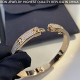 Cartier Love bracelet, diamond-paved, small model