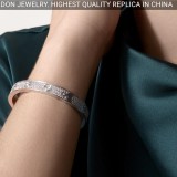 Cartier Love bracelet, diamond-paved, small model