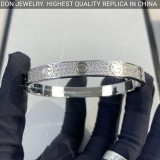 Cartier Love bracelet, diamond-paved, small model