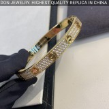 Cartier Love bracelet, diamond-paved, small model