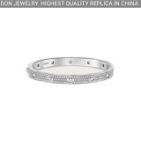 Cartier Love bracelet, diamond-paved, 10 diamonds