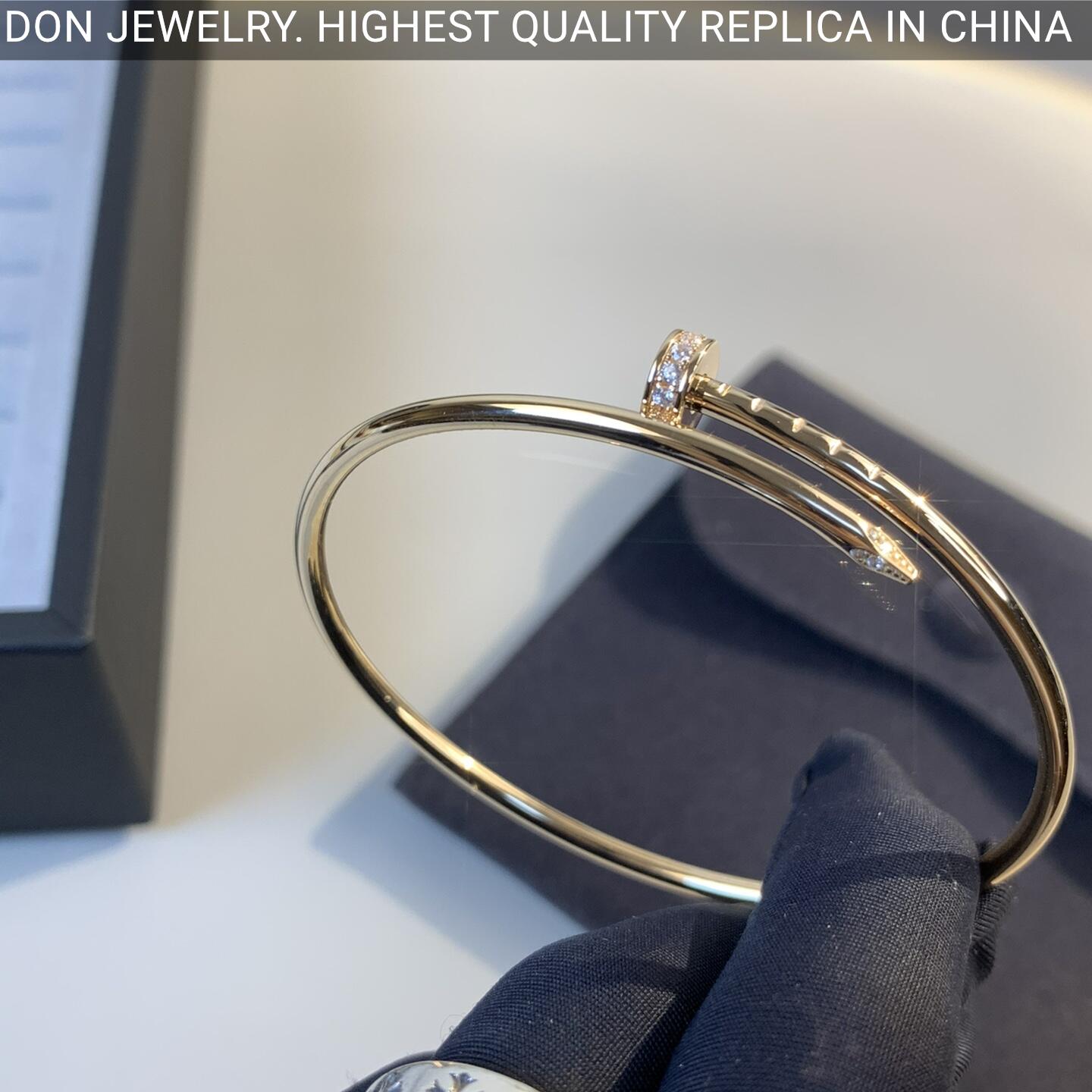 Cartier Juste Un Clou bracelet, small model, part diamonds