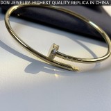 Cartier Juste Un Clou bracelet, small model, part diamonds