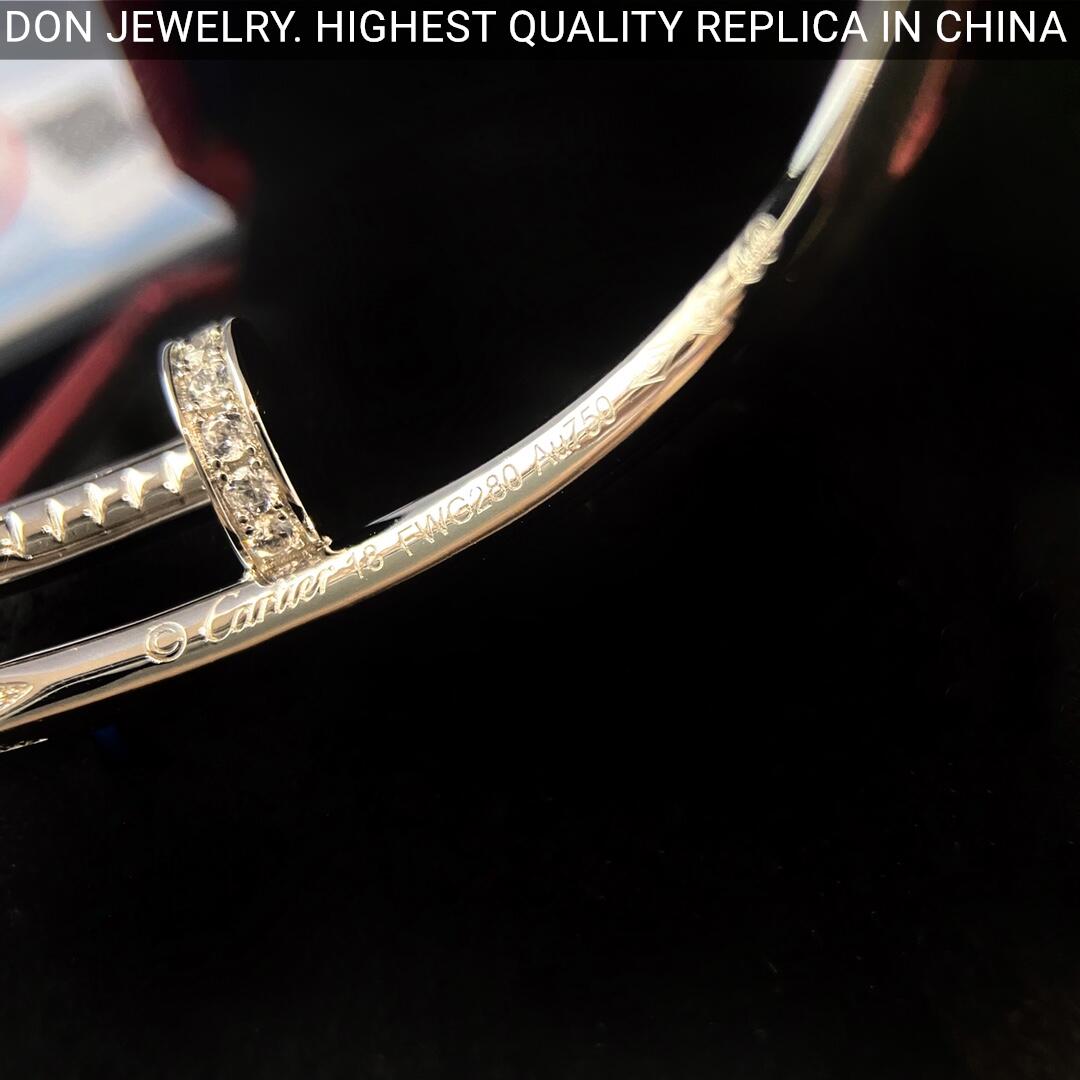 Cartier Juste Un Clou bracelet, part diamonds