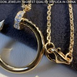Cartier Juste Un Clou necklace, part diamonds