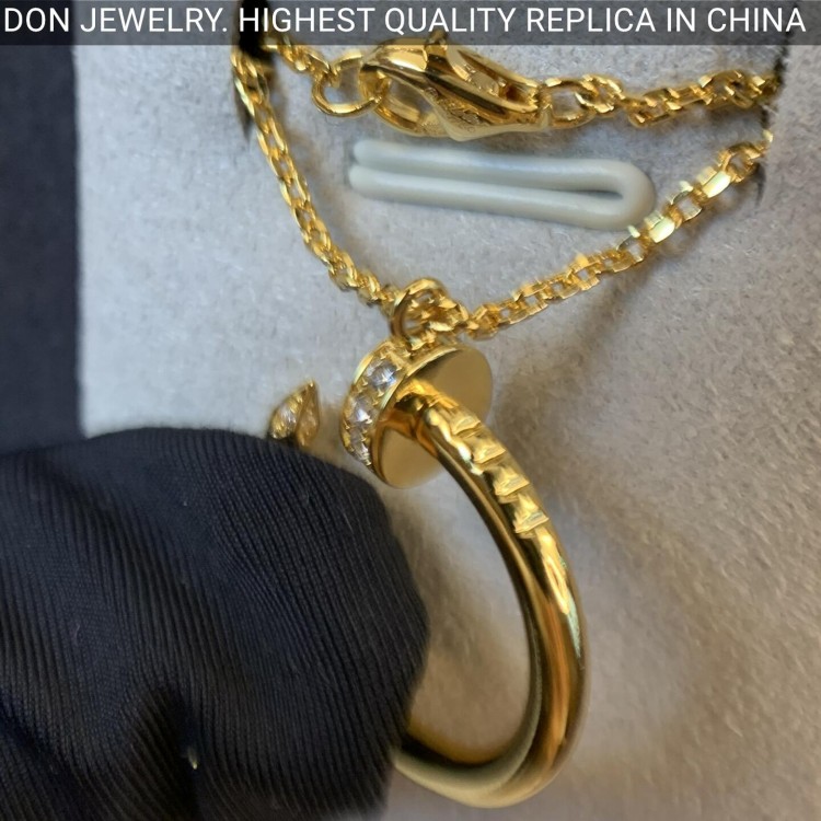 Cartier Juste Un Clou necklace, part diamonds