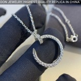 Cartier Juste Un Clou necklace, full diamonds