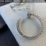 Cartier Juste Un Clou necklace, full diamonds