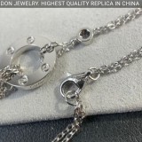 Cartier Love necklace, 7.8 mm, 2 diamonds