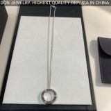 Cartier Love necklace, 16 mm, 3 diamonds