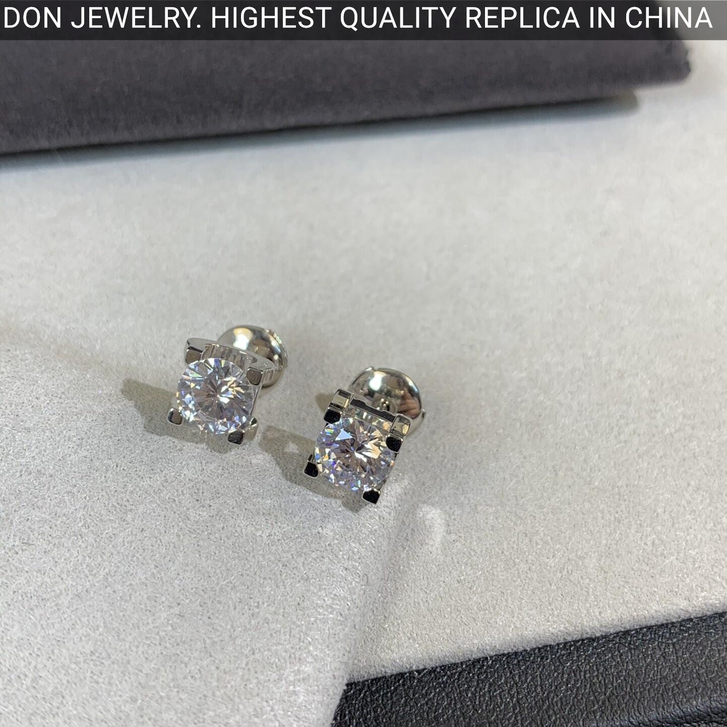 C de Cartier earrings