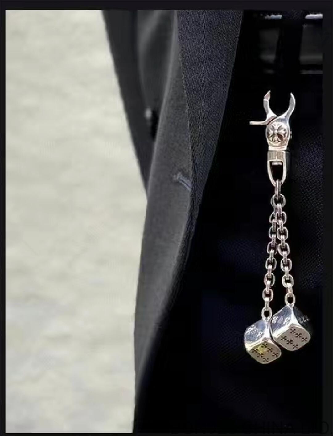 CHROME HEARTS Dice Key Chain