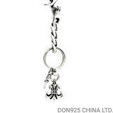 CHROME HEARTS BS Fleur and Dagger Key Chain