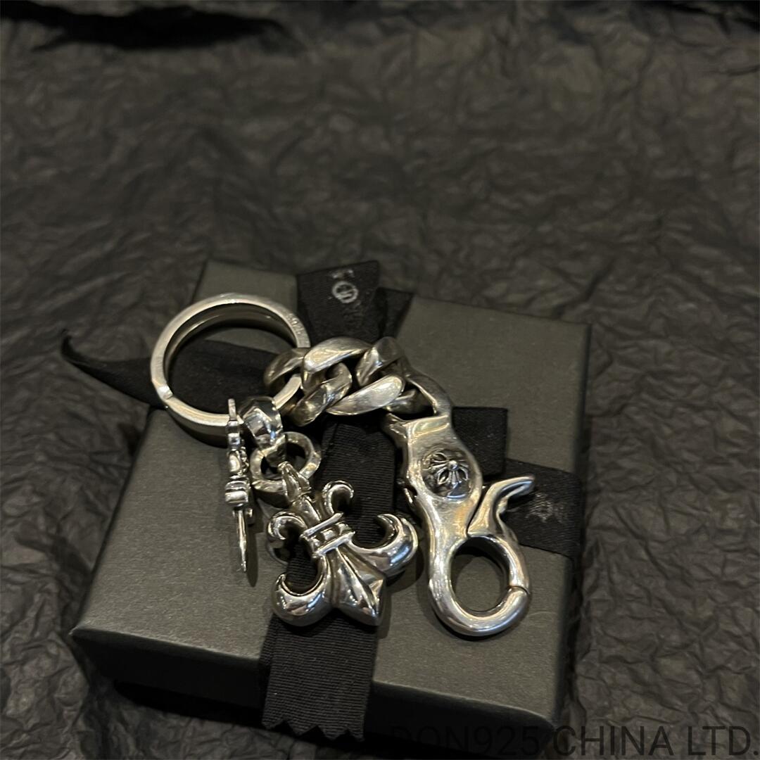 CHROME HEARTS BS Fleur and Dagger Key Chain