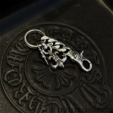 CHROME HEARTS BS Fleur and Dagger Key Chain