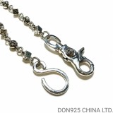 CHROME HEARTS Dice and Crossball Wallet Chain