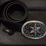 CHROME HEARTS Oval Star Buckle Belt