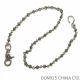 CHROME HEARTS Multi Ball Wallet Chain