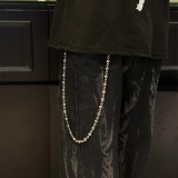 CHROME HEARTS Multi Ball Wallet Chain