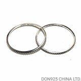 CHROME HEARTS True Fucking Punk Bangle