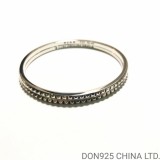 CHROME HEARTS True Fucking Punk Bangle