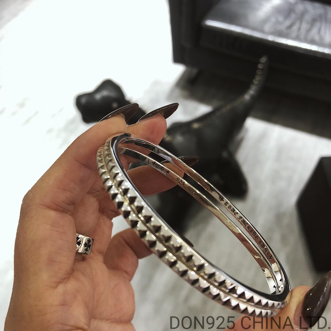 CHROME HEARTS True Fucking Punk Bangle