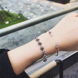 CHROME HEARTS Skinny Spike Cuff Free Size