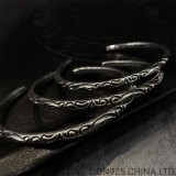 CHROME HEARTS Scroll Band Cuff Free Size