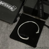 CHROME HEARTS Double Dog Cuff Free Size