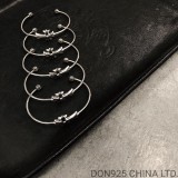 CHROME HEARTS Tiny Cross Cuff Free Size