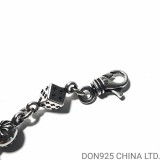 CHROME HEARTS Dice and Crossball Bracelet