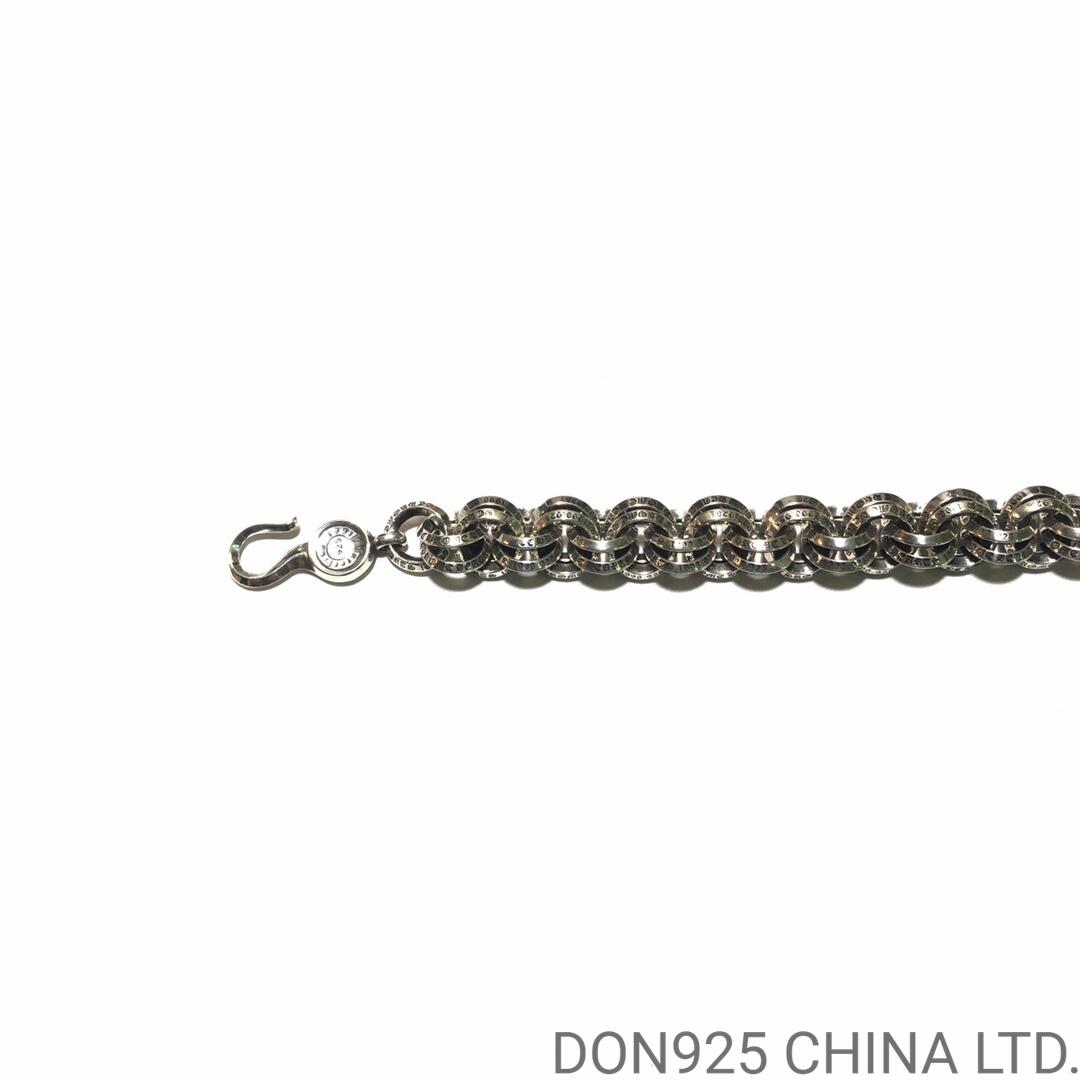 CHROME HEARTS Double B Ring Bracelet 22CM Adjustable