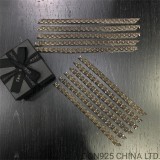 CHROME HEARTS Plus Pyramid Link Bracelet