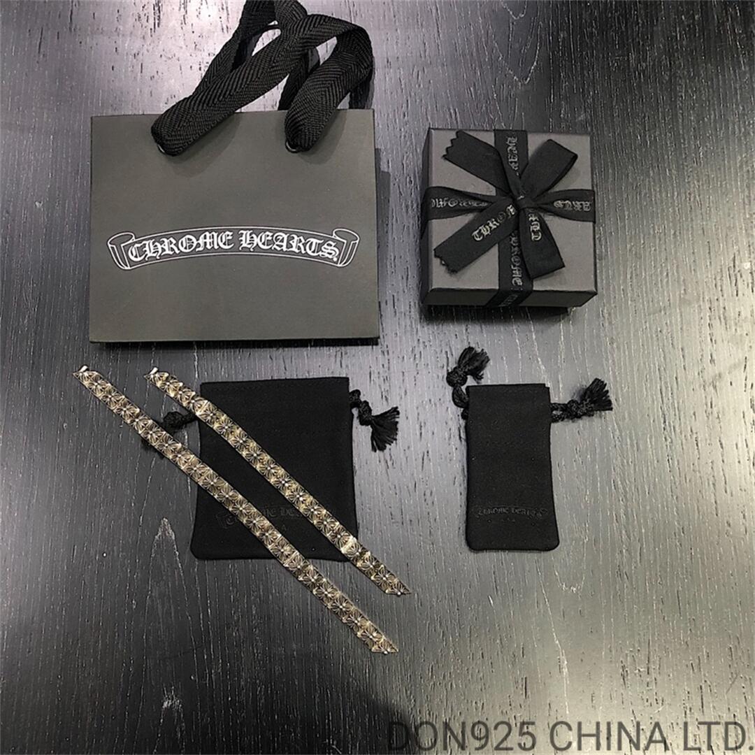 CHROME HEARTS Plus Pyramid Link Bracelet