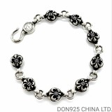 CHROME HEARTS BS Fleur Ball Bracelet