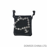 CHROME HEARTS BS Fleur Ball & Charm Bracelet