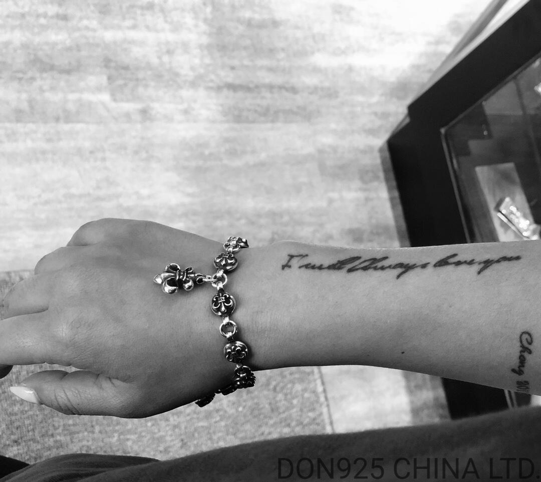 CHROME HEARTS BS Fleur Ball & Charm Bracelet