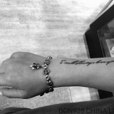 CHROME HEARTS BS Fleur Ball & Charm Bracelet