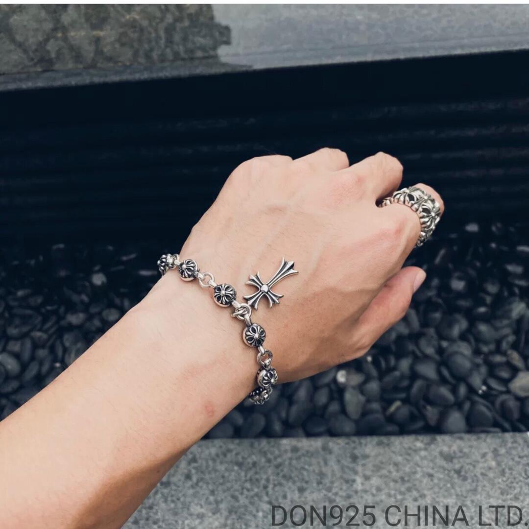 CHROME HEARTS Plus Ball & Charm Bracelet