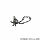 CHROME HEARTS Foti Harris Teeter Tiny E Plus Bracelet