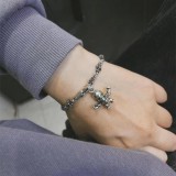 CHROME HEARTS Foti Harris Teeter Tiny E Plus Bracelet