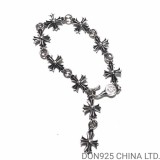 CHROME HEARTS Plus Link Bracelet Free Size